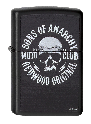 Zippo aansteker Sons of Anarchy moto club